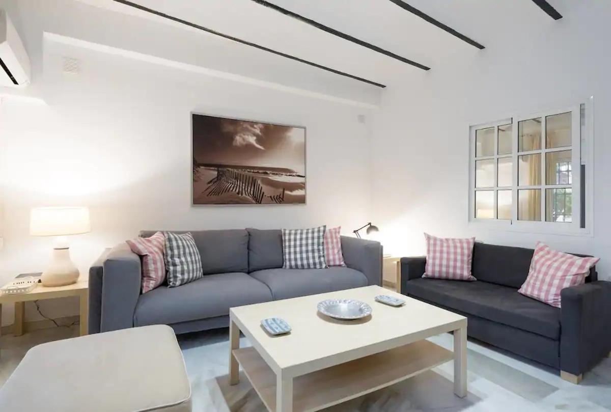 Apartamento con Patio Málaga Esterno foto