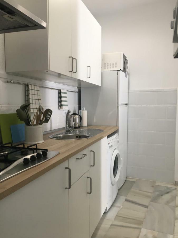Apartamento con Patio Málaga Esterno foto